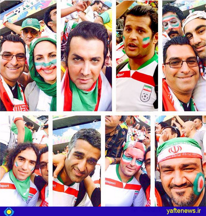 گزارش تصويري سفر 4 میلیارد تومانی هنرمندان ایرانی به جام جهانی برزیل